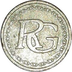Token - RG Golden metal