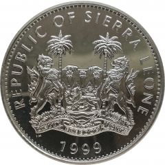 1 Dollar Bronze chariot