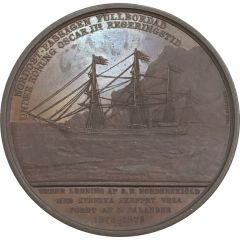 Medal - Succesful passing of the Northeast Passage - Adolf Erik Nordenskiöld and Louis Palander