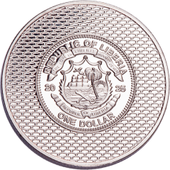 1 Dollar 1945 Half Ton