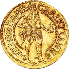 1 Ducat - Christian IV Hebræermønt