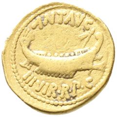 Aureus - Mark Antony ANT·AVG III·VIR·R·P·C / LEG XII