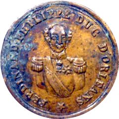 Token - Ferdinand Philippe Duc d`Orléans