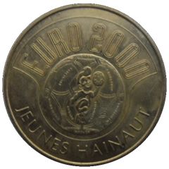Monnaie de Paris Tourist Token - Charleroi Euro 2000 - Jeunes Hainaut