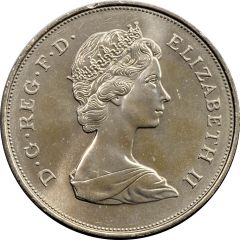 25 New Pence - Elizabeth II Queen Mother