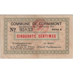 50 Centimes - Commune de Cornimont [88]