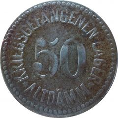 50 Pfennig - Altdamm Kriegsgefangenenlager