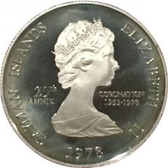 50 Cents - Elizabeth II 25th Anniversary of Coronation