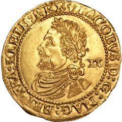 1 Laurel - James I 3rd coinage