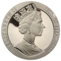 1 Crown - Elizabeth II Millennium, Silver Proof