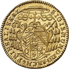 1 Ducat - Sigismund von Schrattenbach type 1