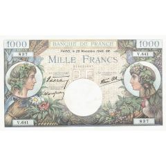 1000 Francs - Commerce & Industrie type 1940
