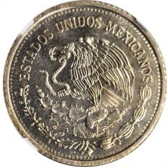 100 Pesos Pattern, Carranza, Aluminium-Bronze