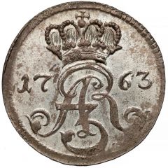 Trojak toruński - August III Sas Toruń mint