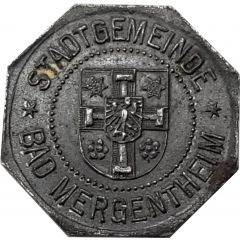 5 Pfennig - Bad Mergentheim