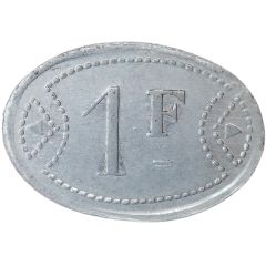 1 franc grènetis et triangles