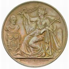 5 Centimes - Leopold I 25th anniversary of the inauguration, Dutch