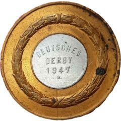 Medal - Deutsches Derby 1947