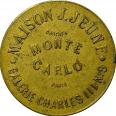 10 centimes - Maison J.Jeune Monte-Carlo