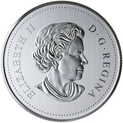 8 Dollars - Elizabeth II Brilliant Cherry Blossoms