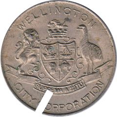Token - Wellington City Corporation One Quart Summer