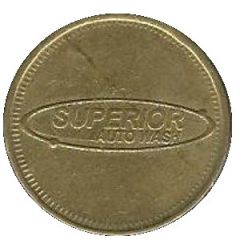 Vacuum Token - Superior Auto Wash Fort Wayne, Indiana