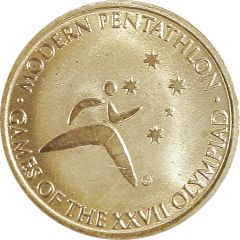 Medal - Sporting Pictograms Sydney 2000 Olympics, Modern Pentathlon