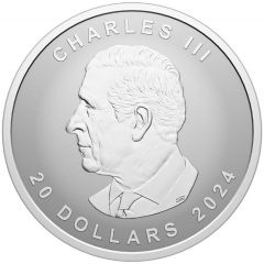 20 Dollars - Charles III Ultra High Relief 1 oz. SML