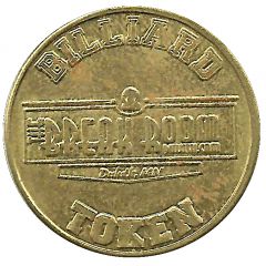 Billiard Token - Break Room Duluth, Minnesota