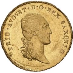 10 Thalers - Frederick August I