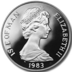 1 Crown - Elizabeth II Wright Flyer, Silver