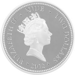 2 Dollars - Elizabeth II Scottish Fold