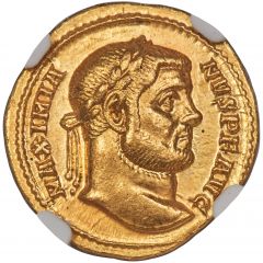 Aureus - Maximian VIRTVS MILITVM, Rome