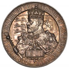 Medal - Edward VII Industrial Exhibition Association of Toronto, Ellis, silver