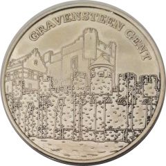 Belgian Heritage Collectors Coin - Gravensteen Gent