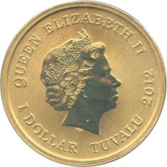 1 Dollar - Elizabeth II Year of the Dragon