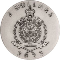 2 Dollars - Charles III Treasures of ancient civilizations I