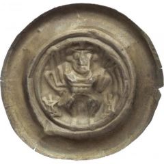 Denier Bracteate - Wenceslaus I large