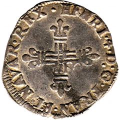 1/8 Ecu of Navarre - Henry IV