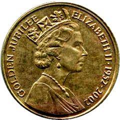 Token - Elizabeth II Golden Jubilee Newtownabbey Borough Council