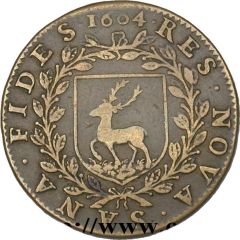 Token - États de Bourgogne Maire de Dijon Jean de Frasans, 2ème type