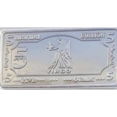 5 Gram - Tibetan silver Virgo