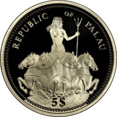 5 Dollars United Nations 50th Anniversary