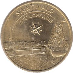 Jeton touristique - Médailles et Patrimoine - Saint Malo - Ctié Corsaire