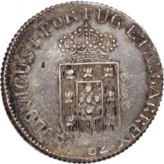 Rupia - Luiz I Pattern, Goa mint