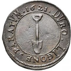 Token - Balthazar de Lauretten, intendant of the Brussels canal