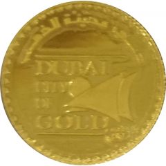10 g Fine Gold - Dubai City of Gold DSF 1996