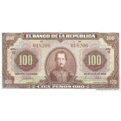 100 Pesos Oro