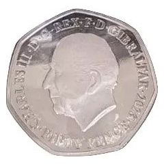50 Pence - Charles III Remembrance