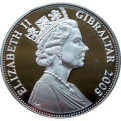 5 Pounds - Elizabeth II Naval battle - first shots